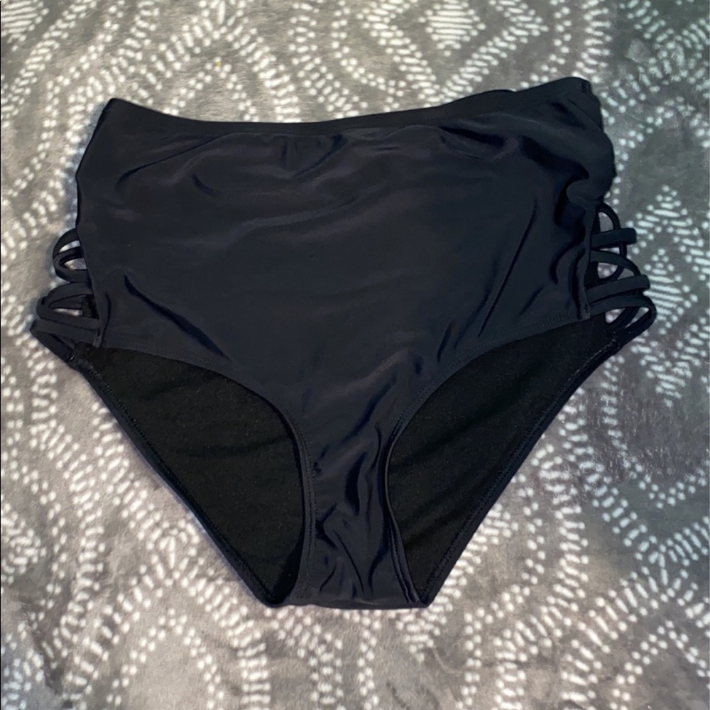 Bathing suit black bottoms